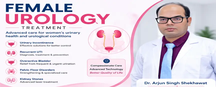Female Urology Treatment - Dr. Arjun Singh Shekhawat